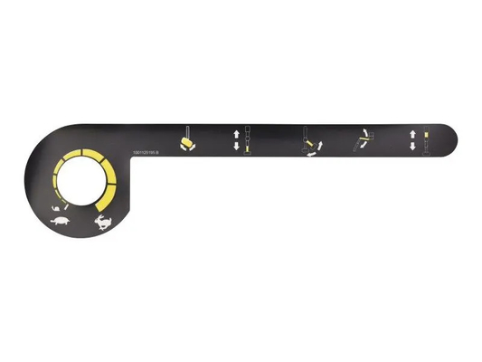 Product Overview: JLG Function Speed Decal (Part #1001125195)